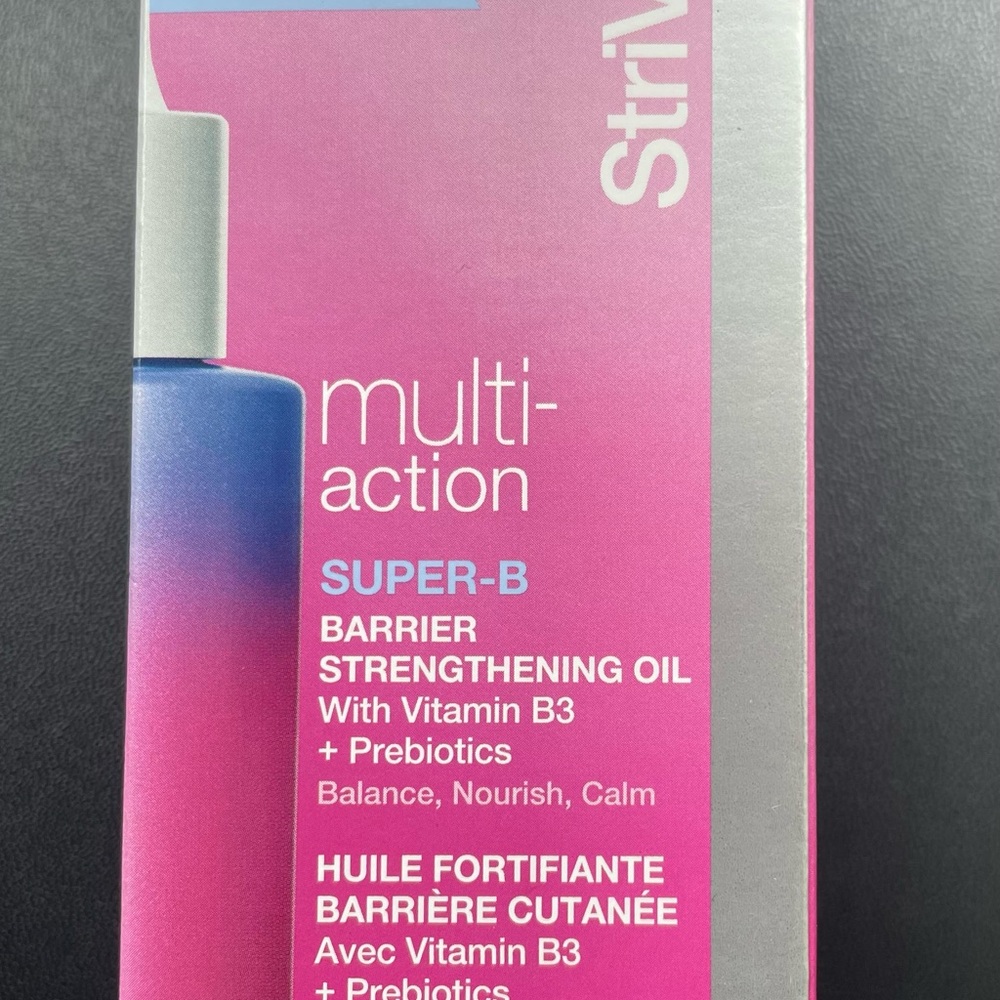 StriVectin Super-B Oil with Pink and Purple Design